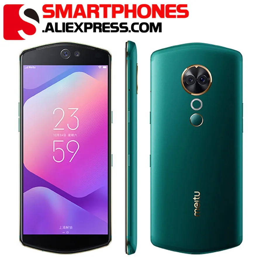 Мобильный телефон Meitu T9 4G LTE 4 Гб 6 ГБ RAOM 64 128 ПЗУ экран 01 дюйма Восьмиядерный