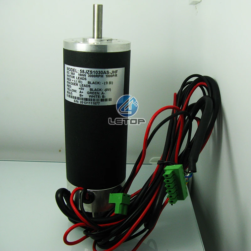 JHF 58JZS1030AS 24v dc Серводвигатель для сольвентный принтер машина