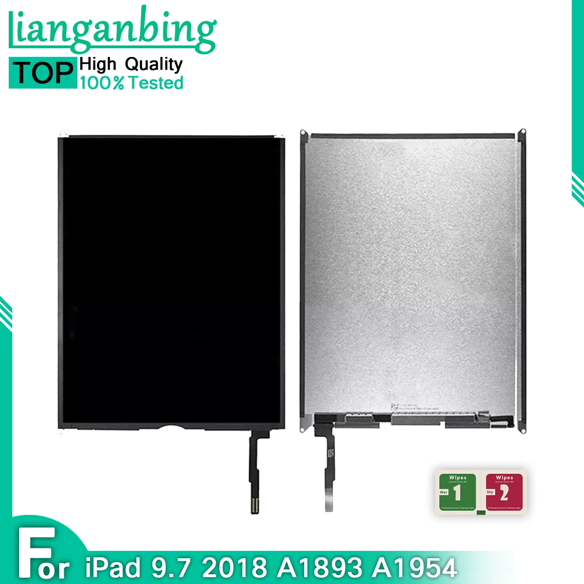 Проверенная панель ЖК-экрана для Apple iPad 9 7 2018 версия A1893 A1954 6 6-го поколения сменная