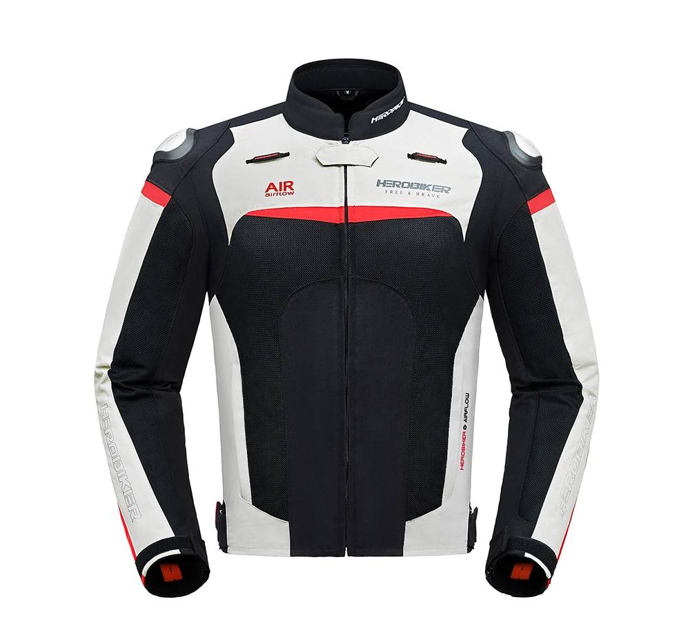 HEROBIKER куртка мотоциклетная Защитная Экипировка осень-зима Мужская мотокроссная гоночная куртка мотозащита мотоциклетная одежда