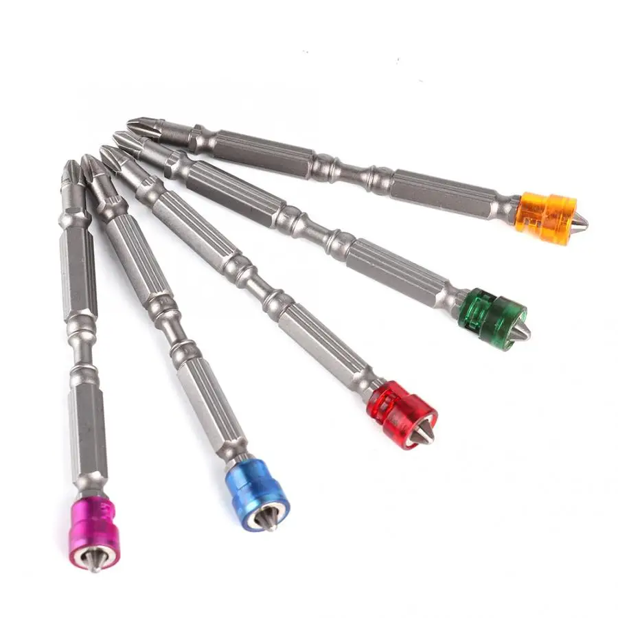 10 шт. магнитные биты для отверток 100 мм длинная электрическая отвертка с двойной головкой набор инструментов