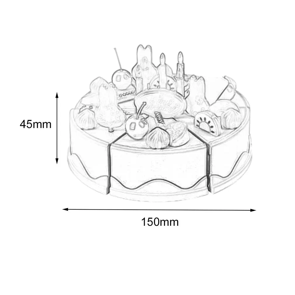 Пластиковые милые детские кухонные ролевые игрушки DIY, забавные режущие торты на день рождения, ролевые игры, пищевые Игрушки для девочек, подарок на год