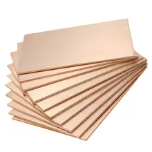 Pcb-Board Laminate Copper-Clad-Plate Glass-Fiber Single-Side Electronic 10--15cm Universal