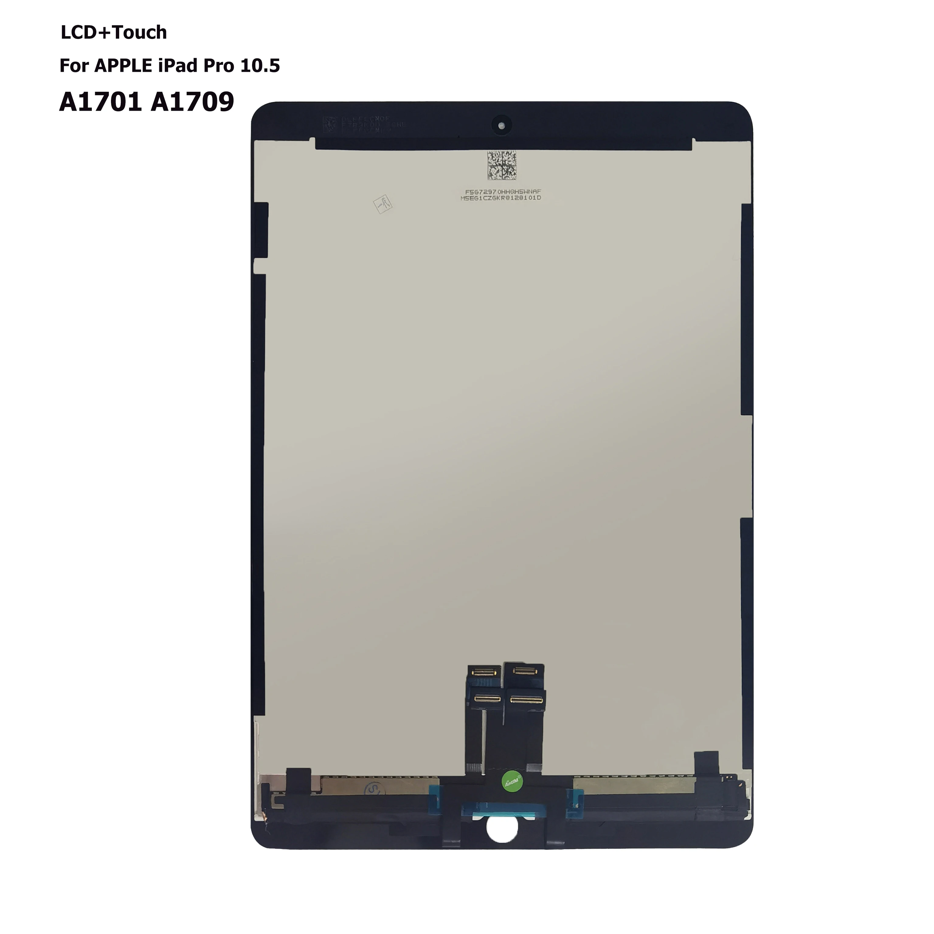 10.5" 1st Gen For iPad Pro 10.5 A1701 A1709 A1852 LCD Pad Replacement Display Touch Screen Digitizer Assembly With Adhesive