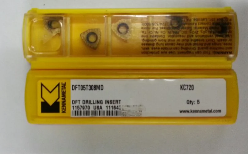 10 шт. KENNAMETAL DFT05T308MD KC720