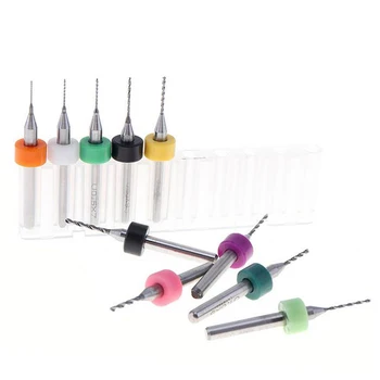 

10pcs/lot Hard Alloy PCB Print Circuit Board Carbide Micro Drill Bits Tool 0.3-1.2mm set for 0.3mm-1.2mm SMT CNC