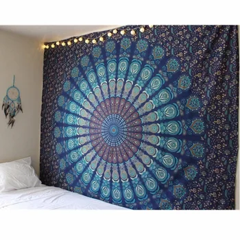 

Indian Mandala Tapestry Wall Hanging Home Decor Boho Hippie Decorative Window Tapestry Blanket Yoga Mat Mandalas Beach Towel
