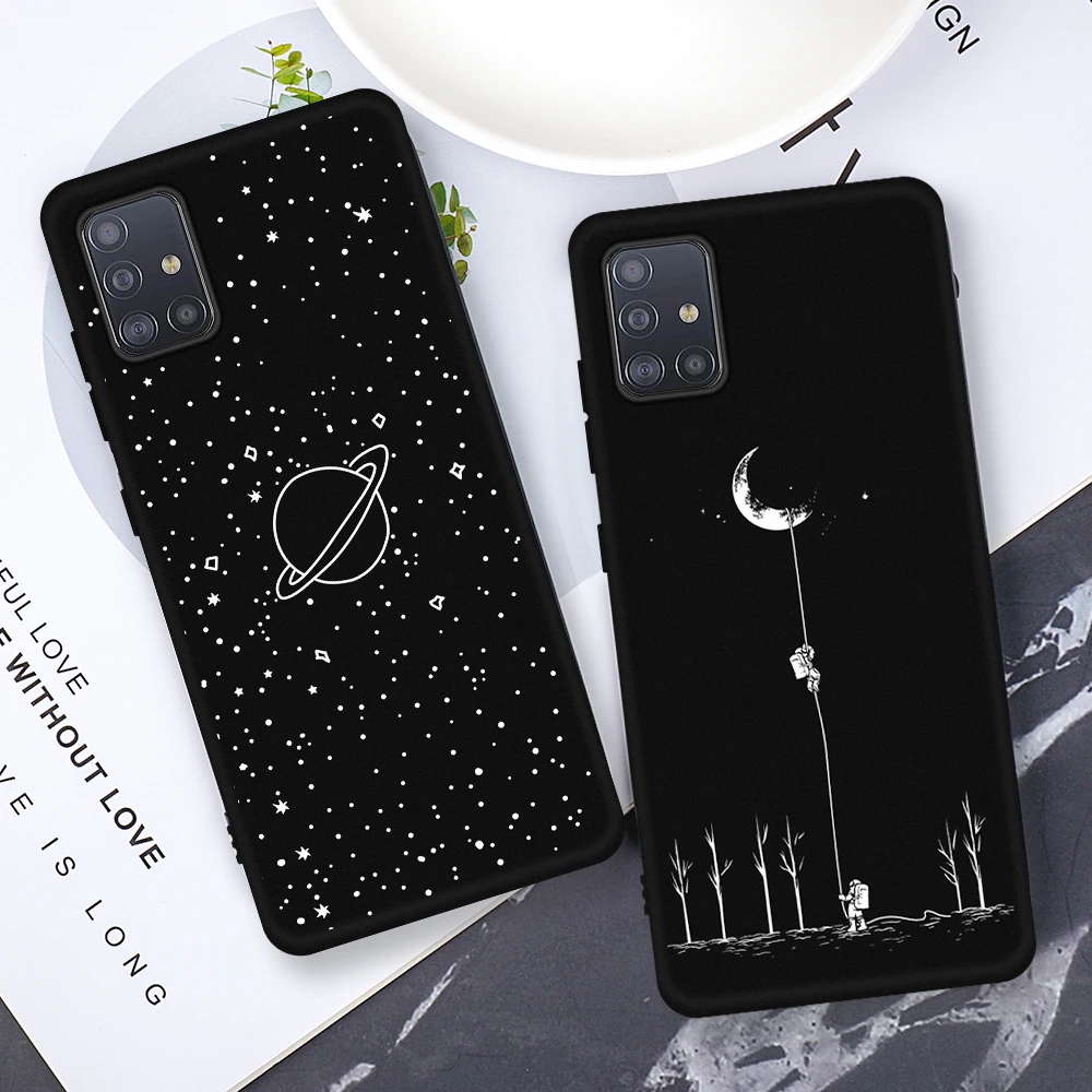 Мягкий силиконовый чехол для Samsung Galaxy A10 A20 A30 A50 A70 M10 M20 A8S S10 Plus Note10 + задняя