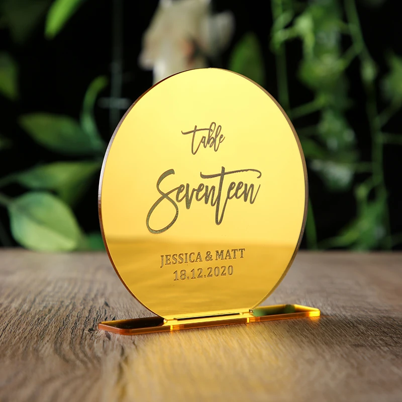 Wedding Decoration Table Acrylic Table Numbers Acrylic Table Names