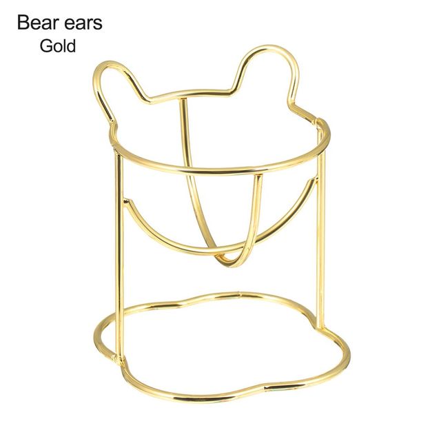 Make Up Puff Shelf Puff Storage Rack Sponge Drying Stand Holder Drying Rack Makeup Egg Bracket Metal Drying Tools