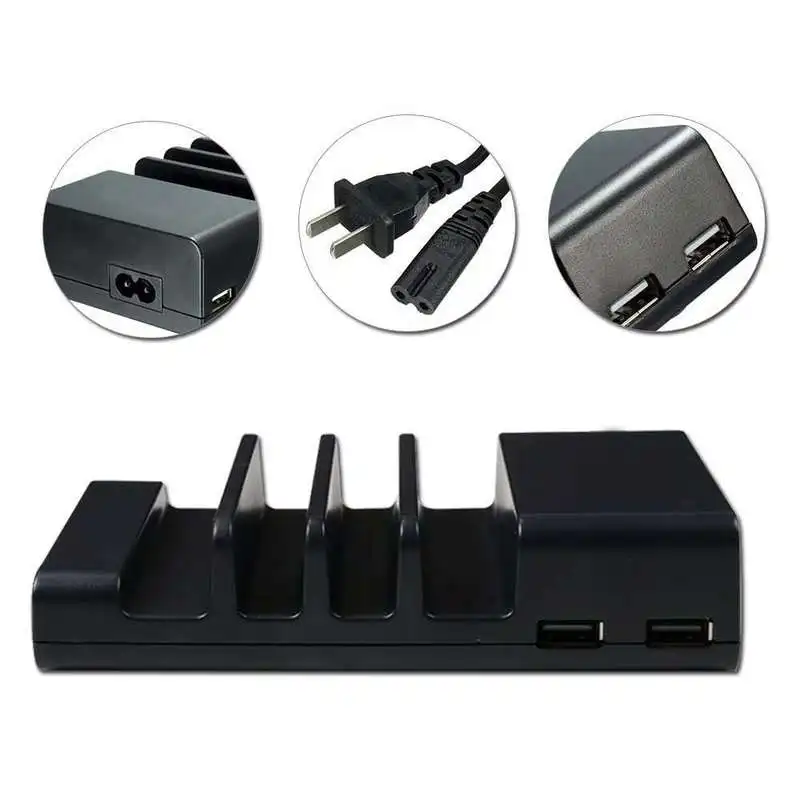 Creative Multi port Charging Dock 4 port Mobile Phone Tablet USB