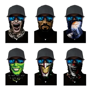 

Motorcycle Skull Face Mask Ghost Balaclava Kominiarka Cagoule Visage Ghost foulard mascarillas For BMW KTM HONDA CBR600 F3/F4F4i
