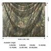 Quiet Camouflage Netting Hunting Duck Blinds Cover Bird Watching Shooting Outdoor Photography Camo  Mesh Cloth Shelter 3