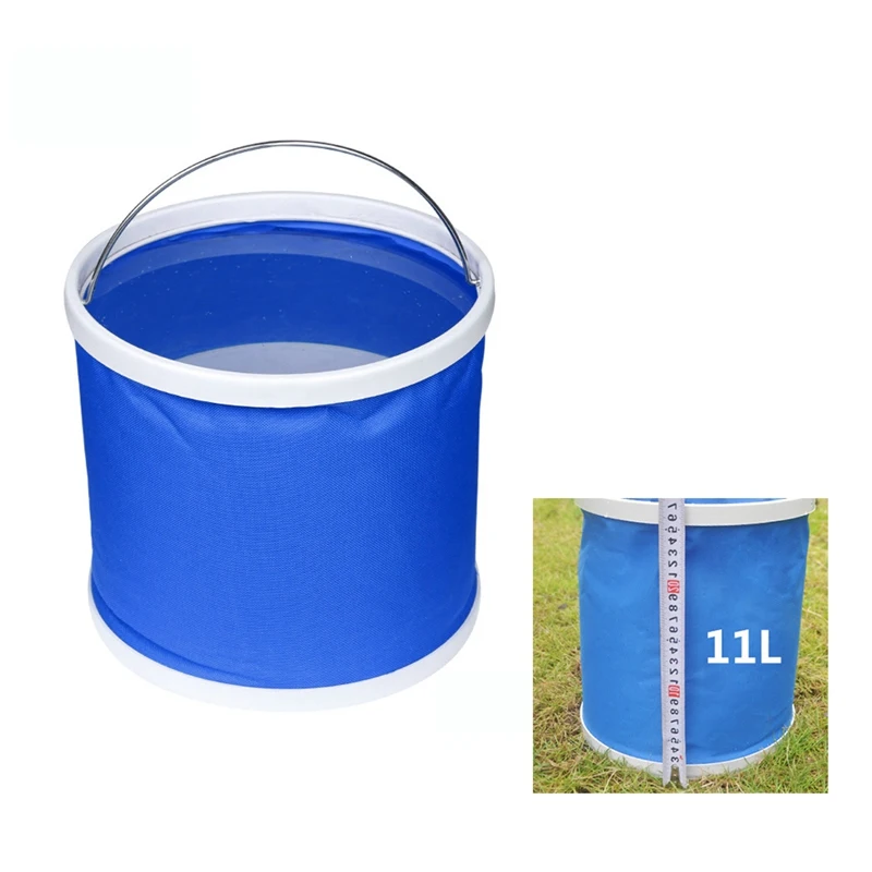 

Multifunctional Folding Outdoor Bucket Basin Portable Collapsible Bucket Camping Hiking Fishing Washing