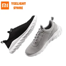 Оригинальные кроссовки Mijia FREETIE, размеры 39-44, мужская спортивная обувь легкая дышащая трикотажная городская беговая Обувь для спорта на открытом воздухе
