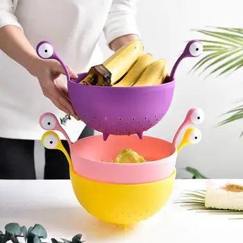 

Nordic style Kitchen Round SinkFilter Basket Shelf dish Storage Rack Fruit Vegetable Holder 1X drain basket kitchen items