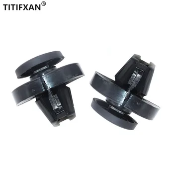 

For Golf Trunk Hood Engine Cover Cushion Spring Fasteners Clips 2PCS Auto Rivet