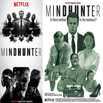 

New 5D DIY Diamond Painting Mindhunter Posters Cross Stitch Kits DIY Diamond Embroidery Patterns Pictures of Rhinestones HR99