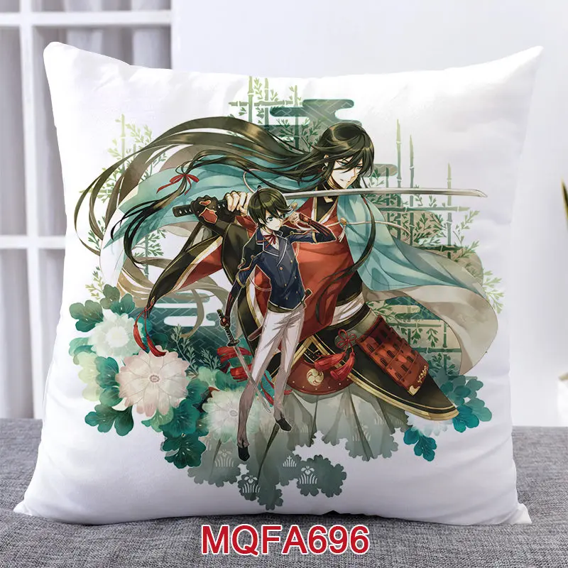 45x45 см наволочки для подушек из игры аниме Touken Ranbu Online Наволочки Dakimakura с 3D принтом