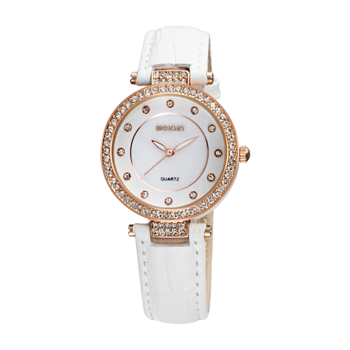 

2020 New Fashionable Luxury Crystal Diamond Lady Watch Leisure Leather Waterproof Quartz Lady Watch Lady Gift Relogio Feminino