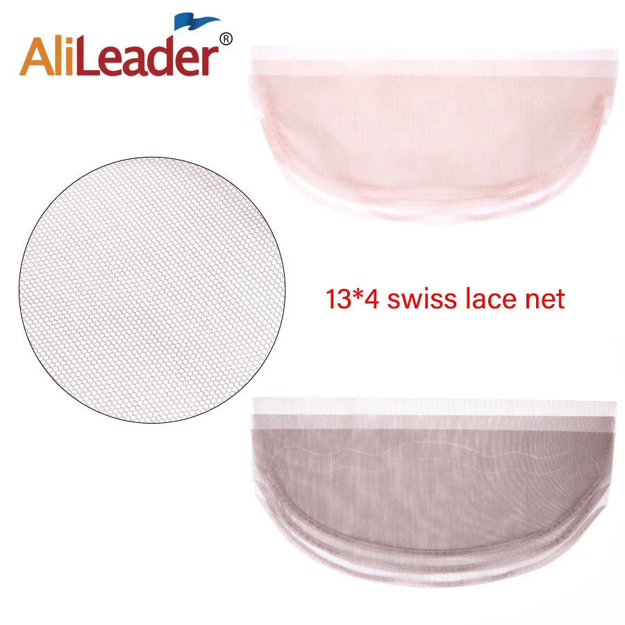 Alileader Hot Selling Swiss Lace Net For Making Lace Wig Foundation Hairnet Accessories Weaving Tools Hair Net 4*4 13*4 1 Yard