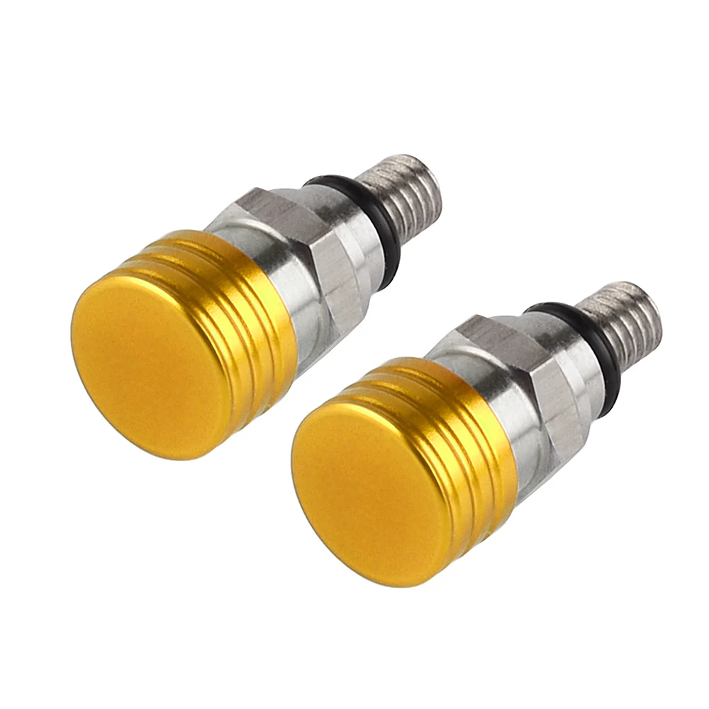 Рельсовый клапан Воздушной вилки M5x0.8 для Suzuki RM65 RM85 RM125 RM250 RMX250 RMX450Z RMZ250 RMZ450 DRZ250 DRZ400