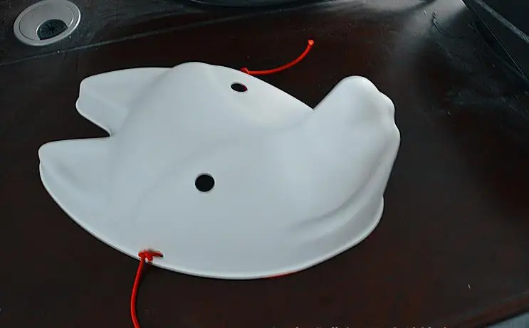 Diy маска собаки можно окрашивать лисицу маску японское полное лицо Хэллоуин Маскарадная маска для вечеринки Косплей 3 шт./партия