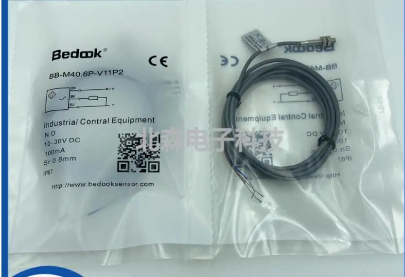 

New original authentic proximity switch BB-M40.6P-V11P2 three-wire PNP normally open inductive sensor