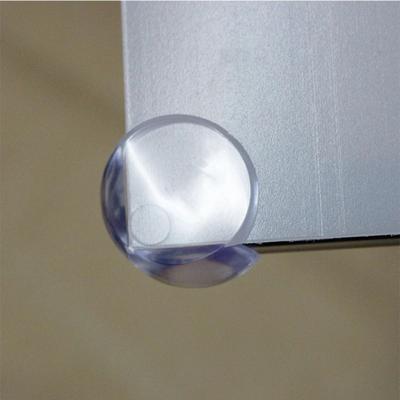 

Transparent Ball Shaped Desk Bar Table Conner Guards for Baby Safety Furniture Corner Protector Anti-Collision Angle Cover