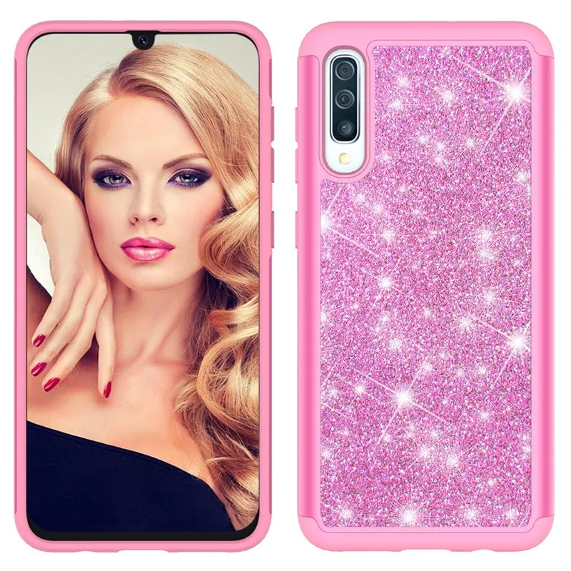 Силикагель + PC Блестящий красивый чехол для LG K30 2019/Aristo 4 +/Aristo 2/G7 Q7 задняя крышка