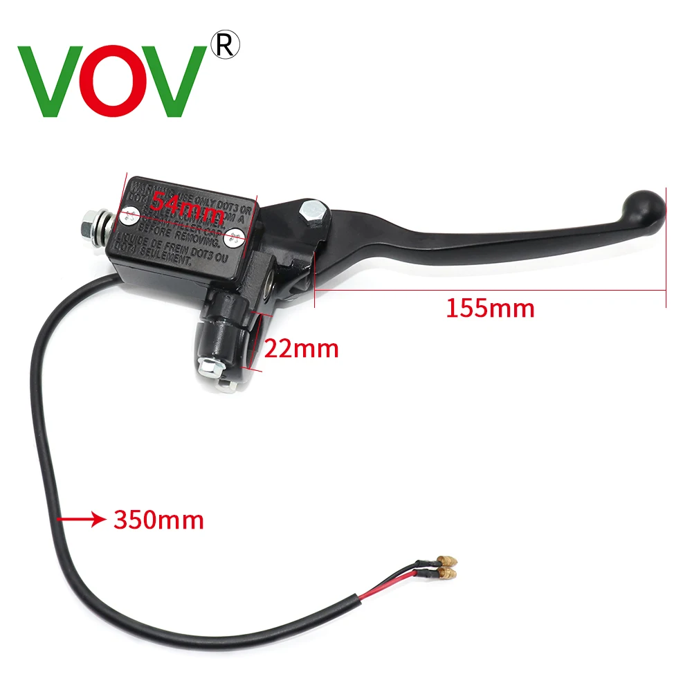 Hydraulic Brakes Motorcycle Dirt Pit Bike Master Cylinder Levers for Scooter Front Levier de frein moto гидравлические тормоза