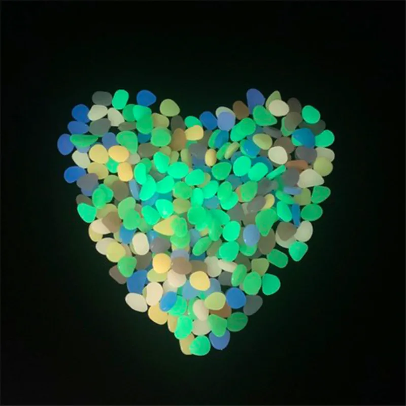 Glow in the Dark Garden Pebbles Glow Stones Rocks for Walkways Garden Path Patio Lawn Yard Decor Luminous stones 10/20Pcs glow stones