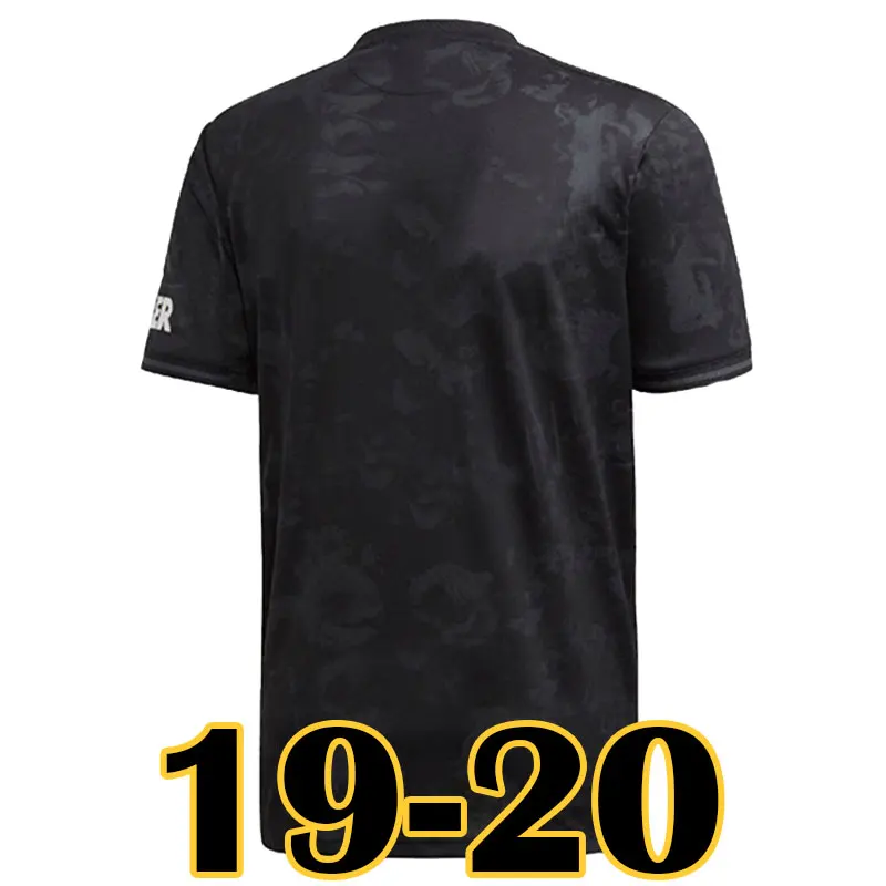 M-united 3rd Blank Мужские модные футболки, S-2XL, круглый вырез, Манчестерский город, топы для взрослых, детские футбольные футболки - Цвет: M-united 3rd Blank