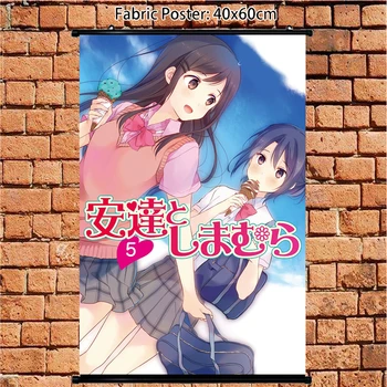 

Anime Poster Adachi to Shimamura sakura Hougetsu Wall Scroll Decoration 60x40cm Art Prints Room Home Decoration