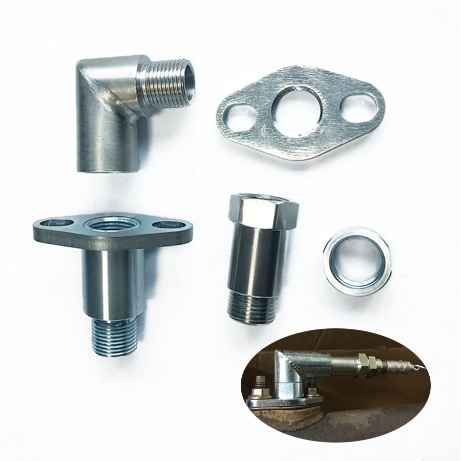 1set O2 Oxygen Spacer Sensor Extension Multi 90 degrees For Toyota M18x1.5 o2 sensor