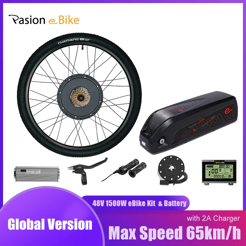 electric bike conversion kit with battery and charger