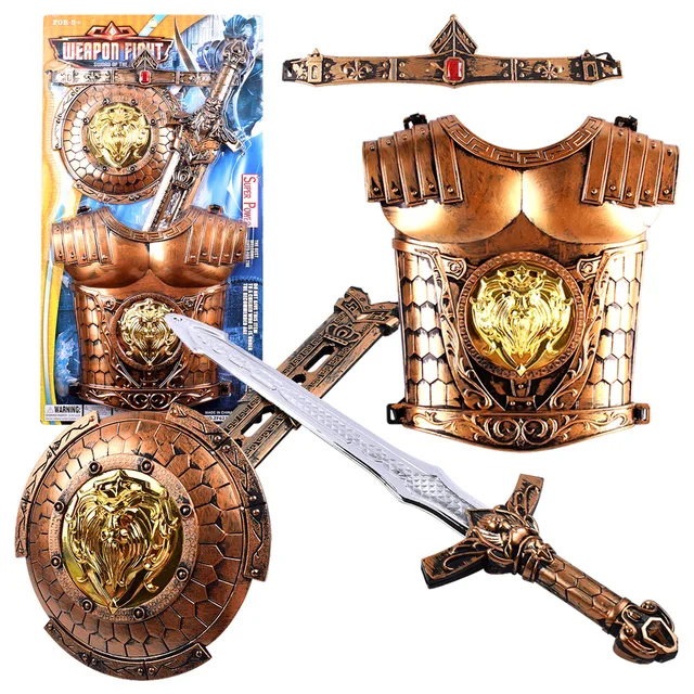 Cosplay Samurai Sword Set Simulation Bow and Arrow Model Toy Weapon Ninja Children's Wearable Toys Anime Katana Toys for Boys 3