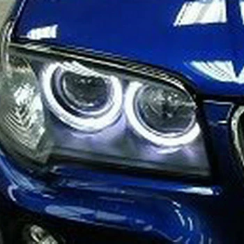 

2pcs 9-12V Car Angel Eyes Lights Car LED Halo Rings Lamp Headlight for BMW E46 146mm 131mm Car Light Accessories