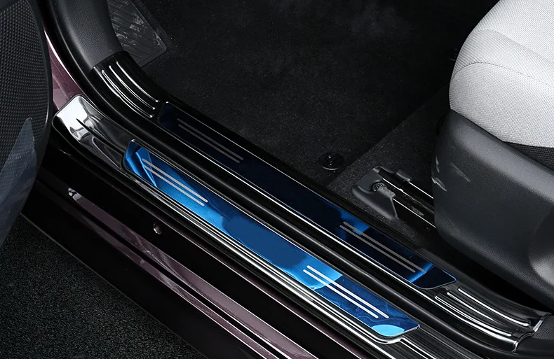 Lsrtw2017 для Toyota Corolla E210 Автомобильная Накладка для дверного порога с защитой от царапин, аксессуары для интерьера