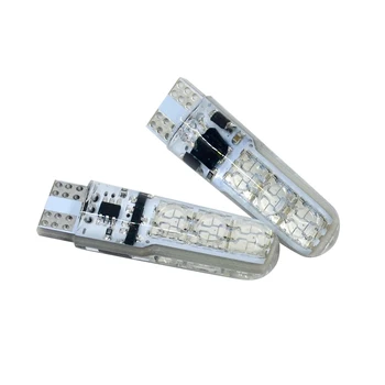 

1 set *Popular product T10 5050 6smd silicone RGB with control canbus reading light 194 W5W led bulb 2W 300lm