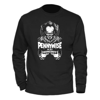 

Mans Clothes Clown Is My Homeboy Pullovers 2020 Keep Warm Fall Winter Hoody Casual Funny Hoodies Streetwear Homme Sweatshirts