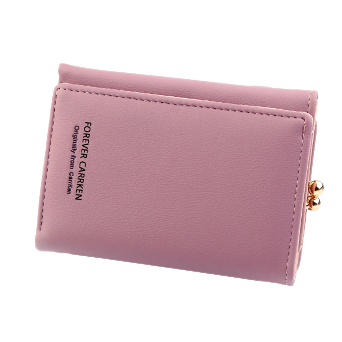 

AA Women Small Wallet, Compact Mini Trifold Wallet Clutch Large Capacity Credit Card Holder with Snap Closure