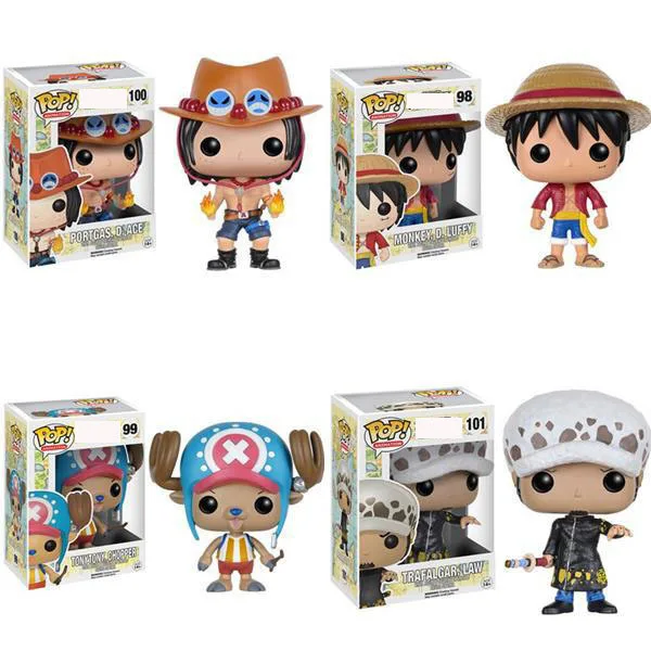 Поп японского аниме ONE PIECE Monkey D. Luffy Zoro NAMI FRANKY Фигурки ПВХ модели игрушек подарки на