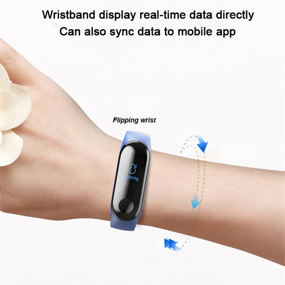Smartband M3 умный спортивный браслет P67 водонепроницаемый кровяное давление мониторинг сердечного ритма Шагомер Смарт-часы для Android iOS