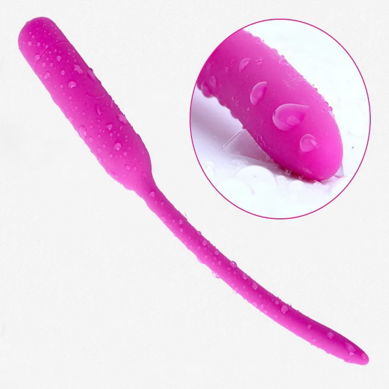 Urethral Vibrator Male Masturbator Sex Toys Silicone Vibrating Penis Plug Urethral Sounds Dilators Sex Products For Men