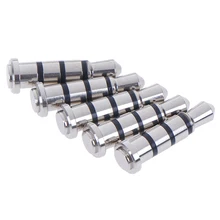 5 шт Универсальный металлический разъем для наушников смарт-ключ ярлыки телефон Пылезащитная заглушка