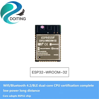 

DOITING ESP32-WROOM-32 WIFI Module WiFi+Bluetooth Dual-Core CPU Network Port Top With MCU Compatible With ESP-32S Original