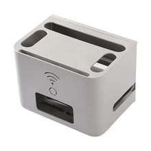Aliexpress - E9LA Double-layer Drawer Desktop Wifi Router Storage Box Socket Wire Organizer Box TV Set Top Rack Power Strip Hidden Box