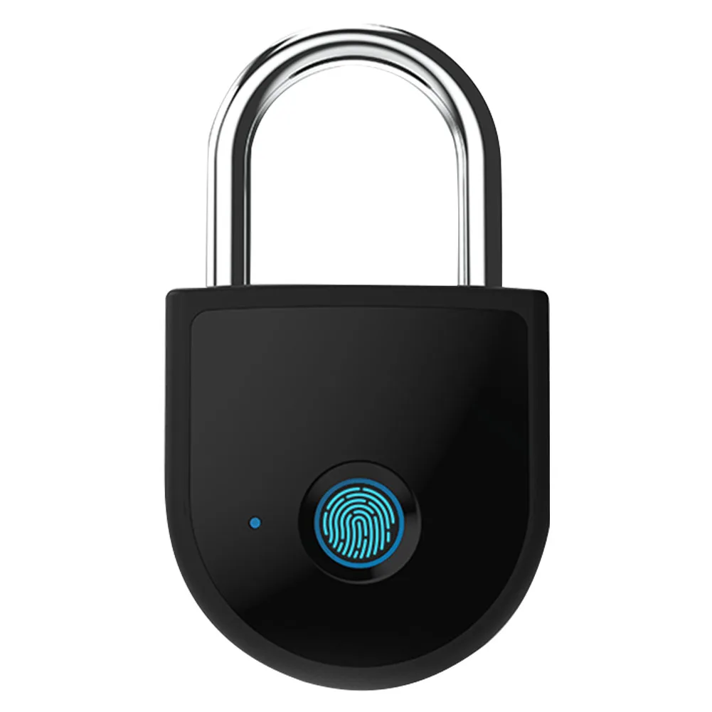 

Smart Indoor Practical Fingerprint Password Household Padlock Rechargeable Touch Keyless Door Lock Quick Unlock Zinc Alloy