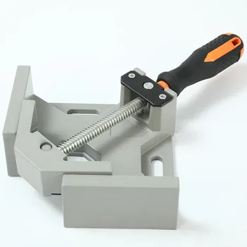 

Right Angle Clamp Aluminium Single Handle 90 Degree Right Angle Clamp Photo Frame Corner Clip Practical New